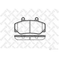 Тормозные колодки дисковые, комплект STELLOX 212 33 3605285 PCA017620 187 020-SX