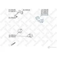 Подушка двигателя STELLOX 25-17010-SX 1008200728 4057276139220 6OTNZC C - Изображение 2