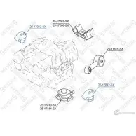 Подушка двигателя STELLOX 25-17012-SX 4057276139244 1004702572 D3 8DX - Изображение 2