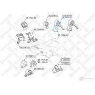 Подушка двигателя STELLOX 720987930 4057276139343 G9067 4 25-17024-SX - Изображение 2