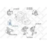 Подушка двигателя STELLOX 3606781 QB PT1K 4057276140912 25-17248-SX