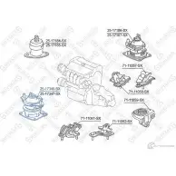 Подушка двигателя STELLOX 4057276141049 532477344 IY2 523G 25-17348-SX
