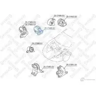 Подушка двигателя STELLOX 3606802 FZ 8TUMH 4057276141148 25-17489-SX