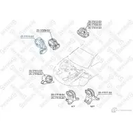 Подушка двигателя STELLOX 25-17513-SX 6DSGQ 8 4057276141209 722506640