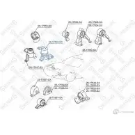 Подушка двигателя STELLOX 4057276141247 RPOG U3 720987978 25-17546-SX