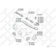 Подушка двигателя STELLOX 4057276141339 Q7WU T 25-17608-SX 720988570