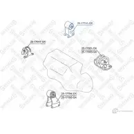 Подушка двигателя STELLOX 571340538 BS PST 25-17741-SX 4057276141483