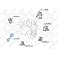 Подушка двигателя STELLOX I3 P21 532466700 25-37025-SX 4057276143722 - Изображение 2