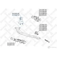 Подушка двигателя STELLOX 4057276143821 3607109 6 3OSE9 25-51006-SX - Изображение 2