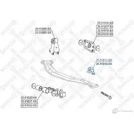 Подушка двигателя STELLOX 25-51013-SX Hyundai Accent (X3) 1 Хэтчбек 1.3 75 л.с. 1994 – 2000 4057276143890 2 92Q24