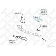 Подушка двигателя STELLOX 25-51016-SX LUZSE9 Z 4057276143913 557211376