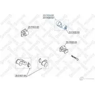 Подушка двигателя STELLOX 25-51024-SX Hyundai Accent (LC) 2 1999 – 2005 YO4U6 4 4057276143999