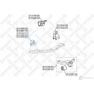 Подушка двигателя STELLOX 568127424 25-51042-SX 4057276144132 7ZQ IUX