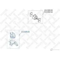 Подушка двигателя STELLOX 7 9WRZ 25-51090-SX 554918012 4057276144613