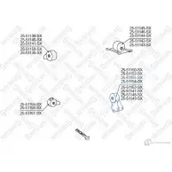 Подушка двигателя STELLOX UA S8YC 4057276145221 25-51151-SX 1267619711