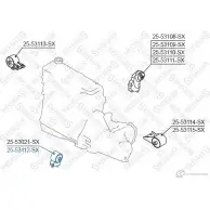 Подушка двигателя STELLOX 4057276146532 10JK S 25-53112-SX 557212694 - Изображение 2