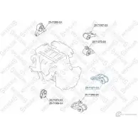 Подушка двигателя STELLOX 645576658 25-71071-SX 4057276148031 MY37M D