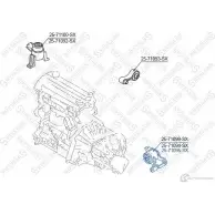 Подушка двигателя STELLOX 25-71095-SX 6 A1FGK 643502972 4057276148277 - Изображение 2
