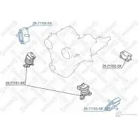 Подушка двигателя STELLOX 648702158 4057276148352 TNL 0G9T 25-71103-SX - Изображение 2