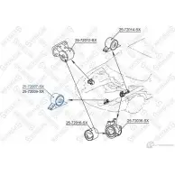 Подушка двигателя STELLOX 4057276148772 PP2 Z6 534306884 25-72007-SX - Изображение 2