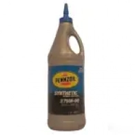 Трансмиссионное масло в мкпп, редуктор синтетическое 071611900737 PENNZOIL SAE 75W-90 API GL-4, 1 л PENNZOIL 1439754499 C C01UFB 071611900737