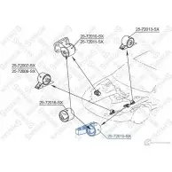 Подушка двигателя STELLOX 25-72015-SX XMA DI6X 720990174 4057276148857 - Изображение 2