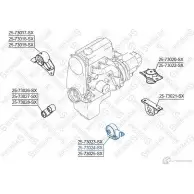 Подушка двигателя STELLOX IEKQ K5 25-73024-SX 3607139 4057276149311