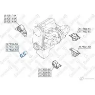 Подушка двигателя STELLOX 25-73027-SX 4057276149342 367958294 E IVQJE