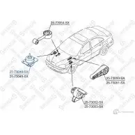 Подушка двигателя STELLOX 4057276149540 V6W HP 25-73048-SX 314000314