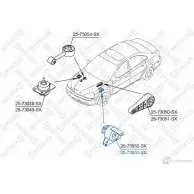 Подушка двигателя STELLOX Chevrolet Lacetti V 99KF 4057276149595 25-73053-SX