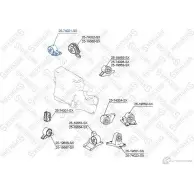 Подушка двигателя STELLOX 3607146 X BCXYD 25-74021-SX 4057276149878 - Изображение 2
