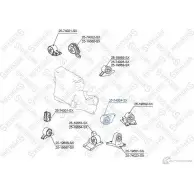 Подушка двигателя STELLOX 774190230 OI68 I5A 25-74024-SX 4057276149908 - Изображение 2
