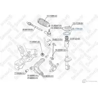 Опорный подшипник STELLOX P D9HX 3607168 4057276150478 26-17004-SX - Изображение 2