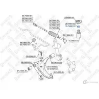 Опорный подшипник STELLOX 4057276151031 P OE4KXL 26-74006-SX 3607238 - Изображение 2