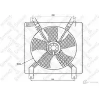 Вентилятор радиатора STELLOX 3607713 29-99255-SX 6 UCZD