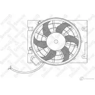 Вентилятор радиатора STELLOX 29-99265-SX Opel Astra (G) 2 Седан 2.0 DI (F69) 82 л.с. 1998 – 2005 4057276152601 8MH0 0
