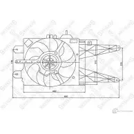 Вентилятор радиатора STELLOX 29-99311-SX 8GBY8W U Fiat Punto (188) 2 Хэтчбек 1.2 60 (1830, 050, 130, 150, 230, 250) 60 л.с. 1999 – 2010