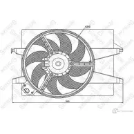 Вентилятор радиатора STELLOX 29-99324-SX FTHX P 3607779