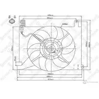 Вентилятор радиатора STELLOX 29-99443-SX 3607898 HHAP R17