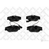 Тормозные колодки дисковые, комплект STELLOX 1437201645 316 012-SX WK EWYTB