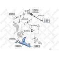 Рулевой наконечник STELLOX 4057276184398 3611674 51-00273-SX R S062J9 - Изображение 2