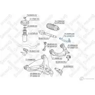 Рулевой наконечник STELLOX 51-00355-SX Ford Mondeo 2 (GD, BFP) Седан 1.8 TD 90 л.с. 1996 – 2000 GU 9LQ5 4057276185210