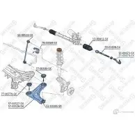 Рулевой наконечник STELLOX 6N2 JG 51-00674-SX 4057276187399 3611934