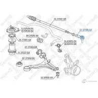 Рулевой наконечник STELLOX 3612381 51-37009-SX NO GWS 4057276192195 - Изображение 2