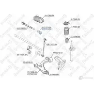 Рулевой наконечник STELLOX VWG9RT F 115486653 51-71014-SX 4057276192850 - Изображение 2