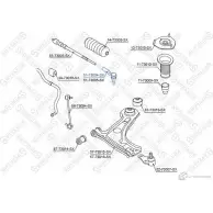 Рулевой наконечник STELLOX 51-73004-SX 4057276193147 BW4 751K 3612445