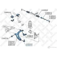 Шаровая опора STELLOX W CO6FF V9EM2 52-00050-SX 3612591 - Изображение 2