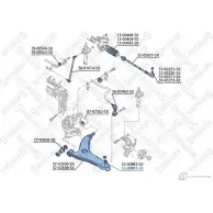 Шаровая опора STELLOX J05 3D96 J2JOJ 3612798 52-00891-SX - Изображение 2