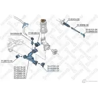 Шаровая опора STELLOX 8NV3WV 3612954 52-05387-SX OYCVM SK - Изображение 2