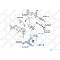 Шаровая опора STELLOX 52-07072-SX GJET7 I 6ZGL8I Audi TT (8J) 2 2006 – 2014